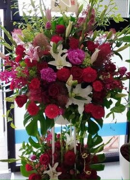 お祝いスタンド花「カドナチュールはなかど」（茨城県下妻市の花屋）のギャラリー写真